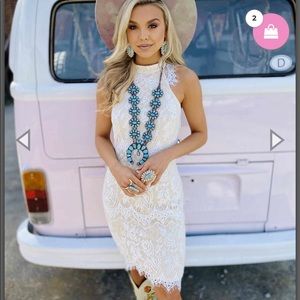 April Showers Lace Dress